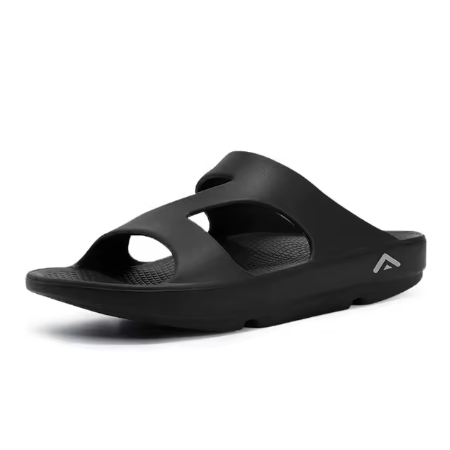 Orthopedic recovery sandals and slides